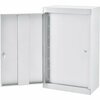 Global Industrial Stainless Steel Large Narcotics Cabinet, Double Door/Double Lock 436953SS